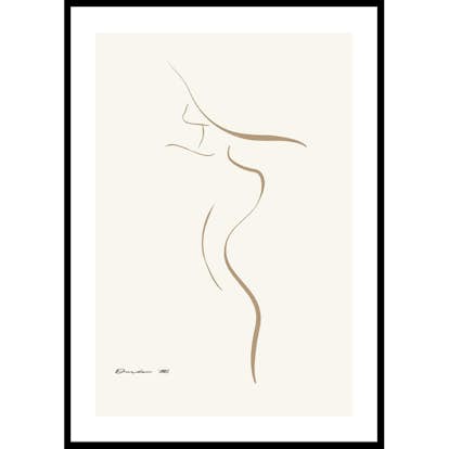 Poster Gallerix Shape Of A Woman No1