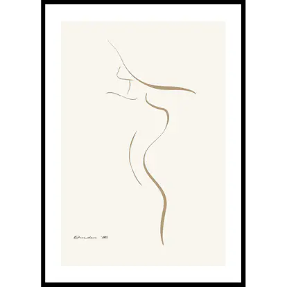 Poster Gallerix Shape Of A Woman No1