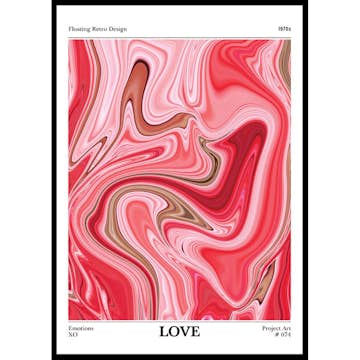 Poster Gallerix Love Aesthetic Aura