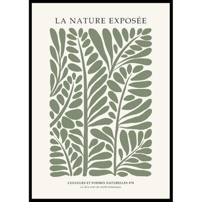 Poster Gallerix La Nature Exposee 76