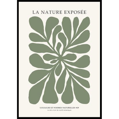 Poster Gallerix La Nature Exposee 29