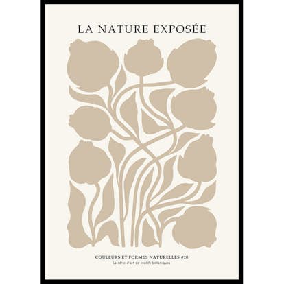 Poster Gallerix La Nature Exposee 18