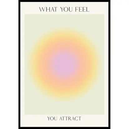 Poster Gallerix Aura Energy Attract