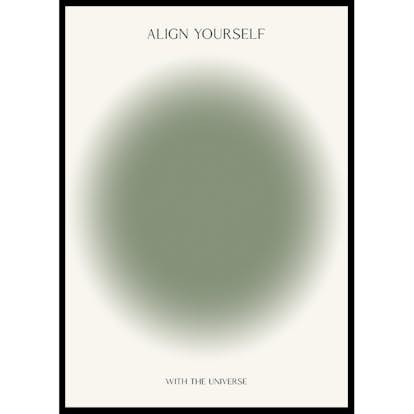 Poster Gallerix Aura Energy Align