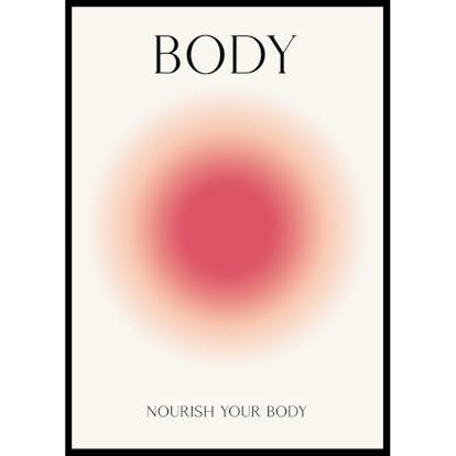 Poster Gallerix Positive Aura Body