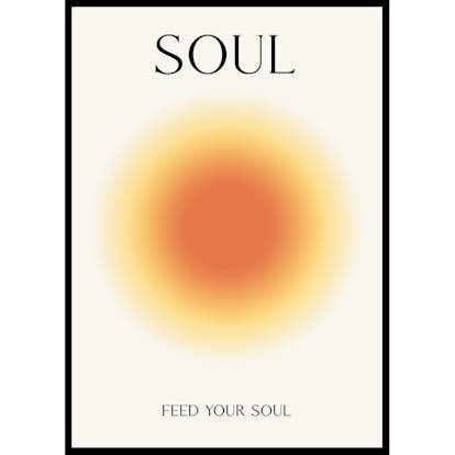 Poster Gallerix Positive Aura Soul