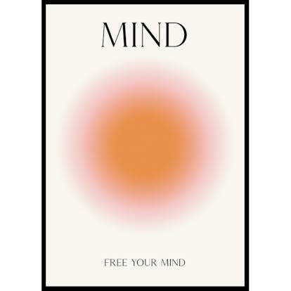 Poster Gallerix Positive Aura Mind