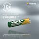 Batteri VARTA Laddningsbara Alkaliska AAA 1000 mAh 4-Pack