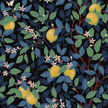 Tapet Boråstapeter Citronträd 5703
