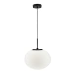 Taklampa Dyberg Larsen Princess Pendel Opal/Svart