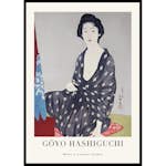 Poster Gallerix Woman In A Summer Garment By Goyo Hashiguchi