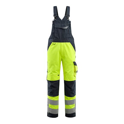 Hängselbyxor med knäfickor Mascot Safe 15569-860