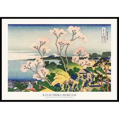 Poster Gallerix Fuji From Gotenyama On The Tōkaidō At Shinagawa By Katsushika Hokusai