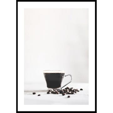 Poster Gallerix Coffee In Glass