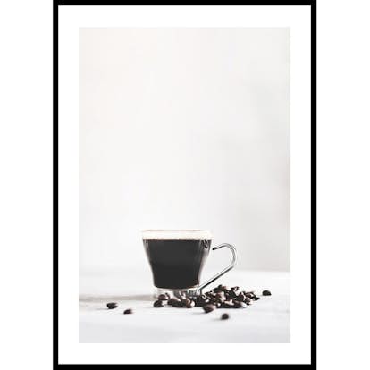 Poster Gallerix Coffee In Glass