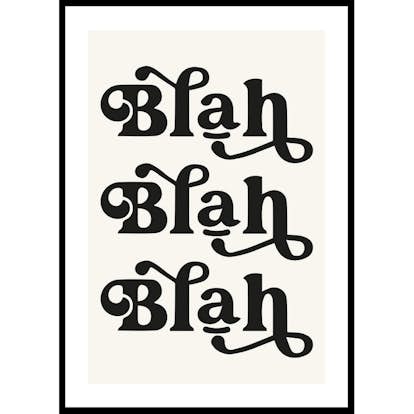 Poster Gallerix Blah Blah Blah