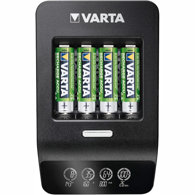 Laddare VARTA LCD Ultra Fast Charger AA/AAA