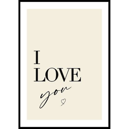 Poster Gallerix I Love You