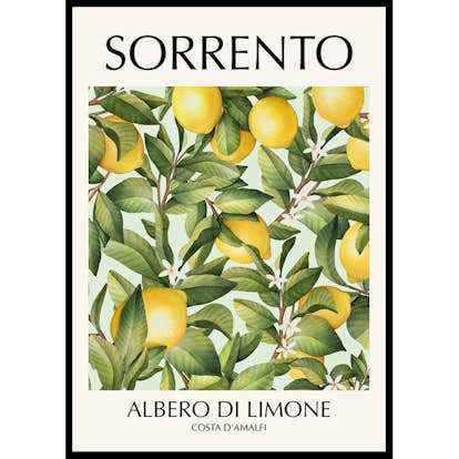 Poster Gallerix Sorrento Albero Di Limone