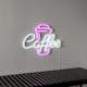 Väggdekoration Star Trading Plexy Coffee LED