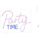 Väggdekoration Star Trading Plexy Party Time LED