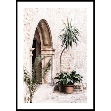 Poster Gallerix Mediterranian Patio No1