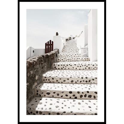 Poster Gallerix Oia Santorini Stairs