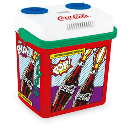 Kylbox Cube Coolbox Coca Cola CB806 Portabel med Retrodesign