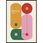 Poster Gallerix Bauhaus Modern Bricks