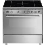 Induktionsspis Smeg SCD90IMX9-1