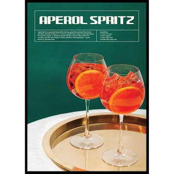 Poster Gallerix This Is Aperol Spritz Cocktail