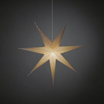 Adventsstjärna Gnosjö Konstsmide 7-uddig 78 cm
