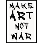 Poster Gallerix Make Art Not War