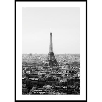 Poster Gallerix La Torre Eiffel De Paris B&W