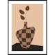 Poster Gallerix Checkered Vintage Vase No2