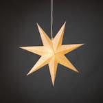 Adventsstjärna Gnosjö Konstsmide Vit Mönster 60 cm