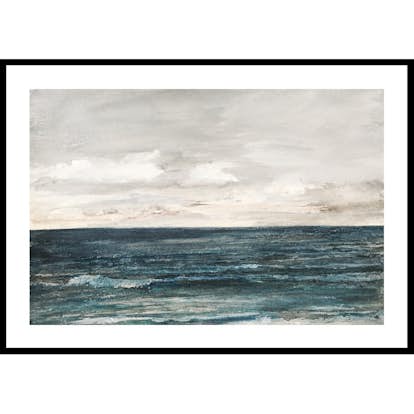 Poster Gallerix Lesson Study On Jersey Coast By John La Farge