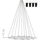 Flaggstångsbelysning Star Trading Crispy Ice White 360L
