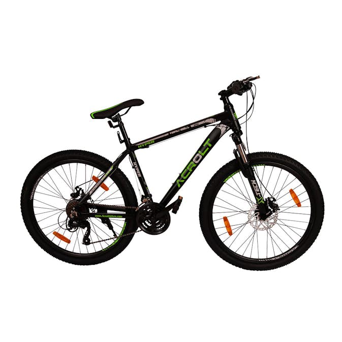 Mountainbike Acrolt Alu Hyper 26" Svart/Grön