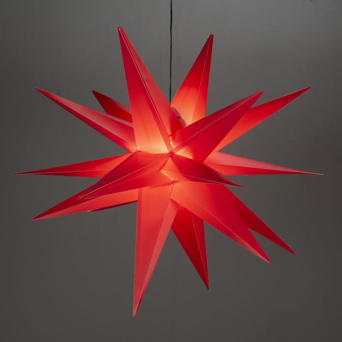 Adventsstjärna Gnosjö Konstsmide 3D Stjärna 100 cm LED Utomhus
