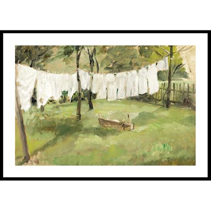 Poster Gallerix Wäscheleine By Johann Sperl