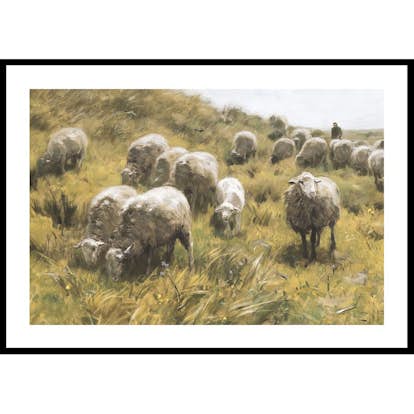 Poster Gallerix Op De Duinen By Anton Mauve