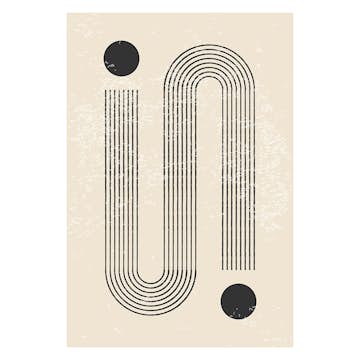 Posters Venture Home Pantheon Beige