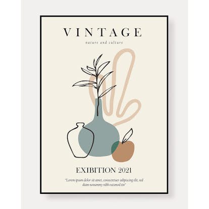 Posters Venture Home Vintage Beige