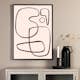 Posters Venture Home Line Art Vit/svart