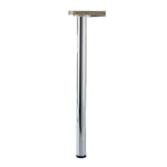 Bordsben Theofils 610 70 cm Krom 4-Pack