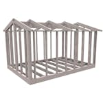 Friggebodsstomme Byggstommar 16 grader 4500x3190 mm