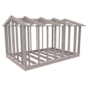 Friggebodsstomme Byggstommar 16 grader 4500x3190 mm