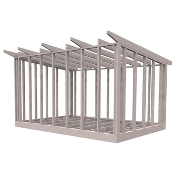 Friggebodsstomme Byggstommar 6 grader 4500x3190 mm