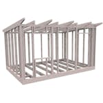 Friggebodsstomme Byggstommar 6 grader 4500x3190 mm Utan Lösvirke